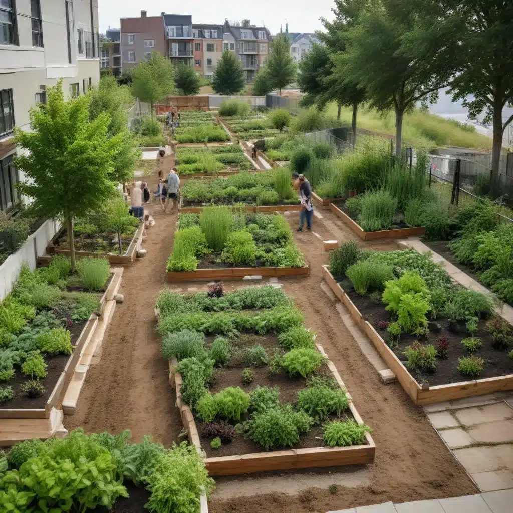 Integrating Urban Farming and Greenspaces into Sustainable Neighborhood Design